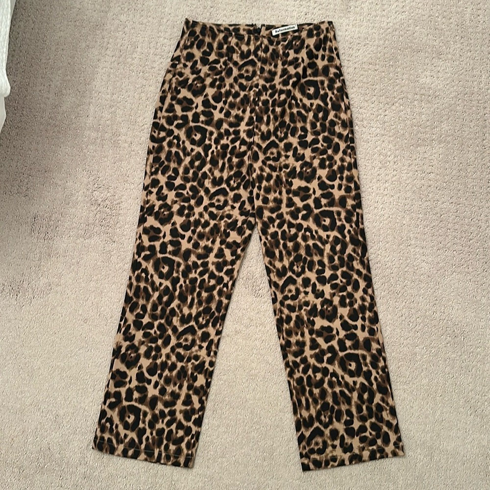 COPY - Reformation Leopard Pants